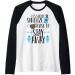 Cute mask sanitizer distancing germs funny sanitizer gift Raglan Baseball Tee