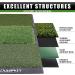 CHAMPKEY Professional Tri-Turf Golf Hitting Mat | Heavy Duty Rubber Backing | Indoor & Outdoor Practice Mat 16x24 PRO Version - Buy Online on GoSupps.com