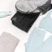 Miicrux Travel Shoe Bag - Smell Proof, Water Resistant Storage Organizer Pouch (Gray) - Buy Online on GoSupps.com