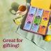 Yogi Canada Organic Tea Sampler Gift Box - Assorted Delicious Wellness Teas - 6 Favorite Herbal Green & Black Teas - Tea Gift Set & Variety Pack (45 Tea Bags) - Buy Online on GoSupps.com