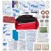 Lifeline Team Sport First Aid and Safety Kit  Stocked with Essential First aid Components for Emergencies Resulting from Outdoor and Team Sports Activities 134pc
