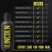 LINCOLN Charcoal Shampoo & Conditioner for Men - Anti-Dandruff & Hair Growth Formula - 250ml - Buy Online on GoSupps.com