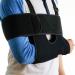 FlexGuard Arm Sling Shoulder Immobilizer - Lightweight Shoulder Brace for Broken & Fractured Bones Support, Ergonomic Adjustable Shoulder Arm Sling for Injury Pain Relief, for Men and Women, Large Large (Pack of 1)