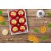 BRUBAKER Juicy Fruits Bath Bombs Gift Set - 6 Handmade Luxury Spa Fizzies with Organic Ingredients - Vegan and Natural - Moisturizing Macadamia Nut Oil, Avocado Oil, Aloe Vera for Dry Skin - Buy Online on GoSupps.com
