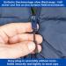 Zipper Pendant for Threading - 12 Pack Black Nylon Replacement Zippers (61 x 9 mm) for Sports Clothing Backpacks & Bags - Buy Online on GoSupps.com