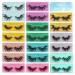 HeyAlice 22-25mm 8D Dramatic Fluffy Long Mink Lashes - 20 Pairs, 10 Styles - Buy Online on GoSupps.com