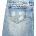 KIDSCOOL SPACE Baby Boys Jeans 12-18 Months Blue-6014 | Elastic Band Straight Fit Ripped Denim Pants - Buy Online on GoSupps.com