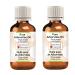 Greenwood Essential Pure Arborvitae Oil (Thuja plicata) Cold Pressed (Pack of Two) 100ml X 2 (6.76 oz)
