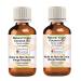Greenwood essential natural pure virgin coconut oil (cocos nucifera) natural therapeutic quality cold -pressed (pack of two) 100ml x 2 (6.76 oz)