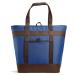 Rachael Ray Jumbo Chillout Thermal Tote, Foldable Insulated & Reusable Food Bag for Groceries, Potlucks, Sundries & More Navy