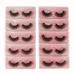 Wholesale 10 Pairs 6D Faux Mink Hair False Eyelashes - Natural Long Wispies Lashes Handmade & Cruelty-Free Makeup Tools (J010 - Buy Online on GoSupps.com