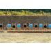 Ascentor Silhouette Shooting Target 18x24 - Large Size with Multiple Blue Aiming Zones - Buy Online on GoSupps.com