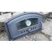 Premium BBQ Rolling Pizza Oven Door 490x280 | Cast Iron & Glass + Thermometer | Ideal for Bread & BBQ Cooking - Buy Online on GoSupps.com