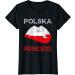 Polska Princess Poland Lips Mouth Polish Pride Kissing T-Shirt