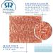 REDECKER Copper Mini Scouring Pad - 2 inches Non-Abrasive Scrubber - Made in Netherlands - Buy Online on GoSupps.com