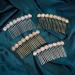 WBCBEC 4 Pack Gold Rhinestone Flower Hair Side Combs - Wedding Bridal Hair Clips for Women - Buy Online on GoSupps.com
