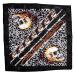 Zac's Alter Ego Flaming Skull & Barbed Wire Cotton Bandana/Face Mask - Buy Online on GoSupps.com