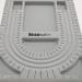 Grey Flocked Bead Board by The Beadsmith | 3 U-Shaped Channels, 6 Compartments | 9.75 x 13.25 inches | Design Board for Jewelry Making - Buy Online on GoSupps.com