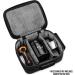 Smart Stash Smell Proof Case - Locking Container with Waterproof Zippers and Dividers (Black 8x6x3 Inch) - Buy Online on GoSupps.com