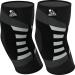 Elbow Compression Sleeves (1 Pair) - Support for Tendonitis Prevention & Recovery (Large)