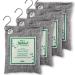 Air Purifier Bags with Bamboo Activated Charcoal (Purifying Pack of 4) | Natural Air Freshener Deodorizer | Moisture Absorber and Odor Eliminators for Home, Car, Refrigerator, Closet (200g Each)