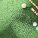 Set of 9 Round Style Croquet Wickets - Galvanized & Plastic Coated for 28/32 Inch Croquet Lawn Game - Buy Online on GoSupps.com
