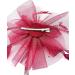 Ladies Feather Fasciantor Clip/Aliceband Hair Piece Weddings Races Royal Ascot (Burgundy) - Buy Online on GoSupps.com