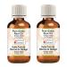 Pure Ginko Root Oil (Ginkgo biloba) Natural Therapeutic Grade Cold Pressed (Pack of Two) 100ml X 2 (6.76 oz)