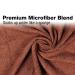 Eurow Microfiber Salon Towels - 16x29 Inches Brown - Pack of 10 - Buy Online on GoSupps.com