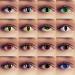 Buy Red Cat Eye Contact Lenses | Designlenses - Perfect for Carnival & Halloween Costume | Red Dragon Style - Buy Online on GoSupps.com