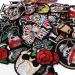 Meneng Embroidered Patches 30pcs - Cool Punk Iron-on & Sew-on Appliques for Jackets - Assorted Embroidery Patch for Clothing - Buy Online on GoSupps.com