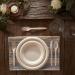 BIRCHIO 250 Piece Biodegradable Paper Plates Set - Eco Friendly Compostable Dinnerware with Extra Long Utensils for Parties - Cream White 250PCS - Buy Online on GoSupps.com