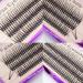 Bodermincer 120pcs Handmade Fish Tail False Eyelashes 0.10mm Thick Black Individual Lashes Extension 12mm - Natural Long Fake Eyelashes - Buy Online on GoSupps.com