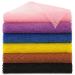 6 Pieces African Net Sponge African Exfoliating Net Long African Bath Sponge Washcloth Shower Net African Body Scrubber Net for Skin Smoother Daily Use(Pink Yellow Purple Black Blue Brown)
