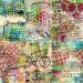 Mixed Media Rice Paper, 8 x 10.5 inch - 6 x Different Printed Mulberry Paper Images 30gsm Visible Fibres for Decoupage Crafts Mixed Media Collage Art