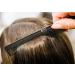 Kobe Professional Carbon Fibre Comb - Coarse Fine 2 Teeth, Shatter-Proof Anti-Static Hair Care Tool for Men and Women - 18cm Long - Buy Online on GoSupps.com