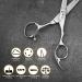 Professional 5.5 Inch Hair Scissors with Sharp 440C Steel Blades - Durable Barber Scissors for Fine Cuts - Includes Elegant Sheath and Cleaning Leather - Key Hair Cutting Tool - Buy Online on GoSupps.com