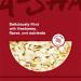 A-SHA Healthy Ramen Noodles with Sesame Paste Sauce - Vegetarian Flat Extra-Wide Noodles - 4 Servings - 3.35oz (Pack of 4) - Buy Online on GoSupps.com