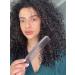 Chicago Comb Model 6 Carbon Fiber 17.8cm - Graphite Black Anti-Static - Buy Online on GoSupps.com