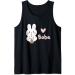Cute Kawaii Bunny Boba Milk Tea Bubble Tea Graphic Tank Top