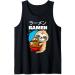 Kawaii Anime Sloth Eating Japanese Ramen Noodle Soup Tank Top