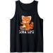 Soba Life Red Panda Japanese Food Anime Soba Noodles Tank Top