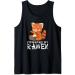 Powered By Ramen Red Panda Japanese Food Noodles Soba Tank Top