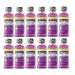 Listerine Total Care Fresh Mint Antiseptic Mouthwash Travel Size 3.2 Ounces (95ml) - Pack of 12 3.2 Fl Oz (Pack of 12)