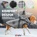 Lovpet 2XL Dog Jacket & Coat Waterproof Padded Vest with Reflectors D-Ring 45 Feces Bags & Donor - Perfect for Large Dogs | Shop Internationally! - Buy Online on GoSupps.com
