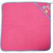 Playshoes Baby Terry Cloth Hooded Towel - Pink Flamingo Bath Towel 100x100cm | International Shipping - Buy Online on GoSupps.com