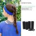 CYWLIFE 8.5mm Hair Ties 100 PCS Black - Large Seamless Ponytail Holders for Thick Curly Hair - No Crease, No Damage - Soft Elastic Bands for Women, Girls, Kids, Men - Buy Online on GoSupps.com