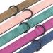 Didog Soft Padded Leather Dog Collar for Medium & Large Dogs | Adjustable Brown Collar with Stainless Steel Buckle | Breathable & Durable 27-33 cm - Buy Online on GoSupps.com