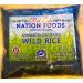 (GLUTEN FREE) Red Lake Nation 100% All Natural Minnesota Cultivated Wild Rice, ONE POUND
