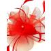 Ladies Large Feather Aliceband Fascinator Weddings Races Royal Ascot Headband (Red) - Buy Online on GoSupps.com